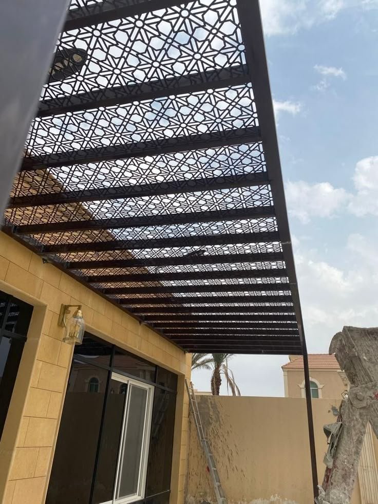 مظلات استراحات قص ليزر