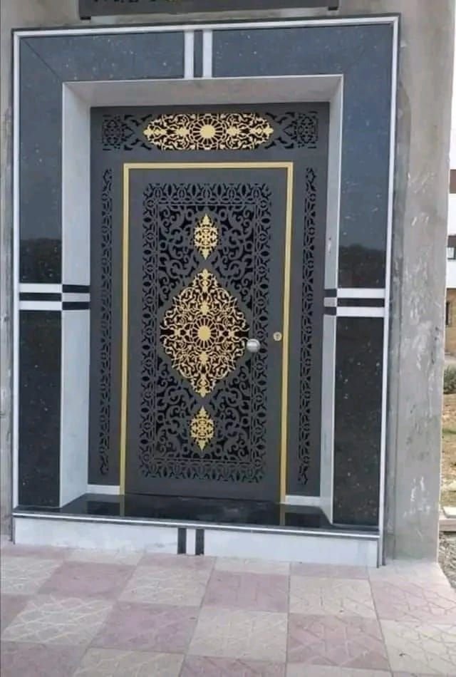 تركيب ابواب حديد قص ليزر