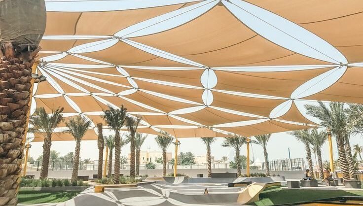 مظلات شد انشائي