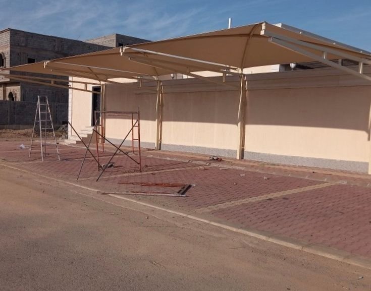 مظلات قماش كوري