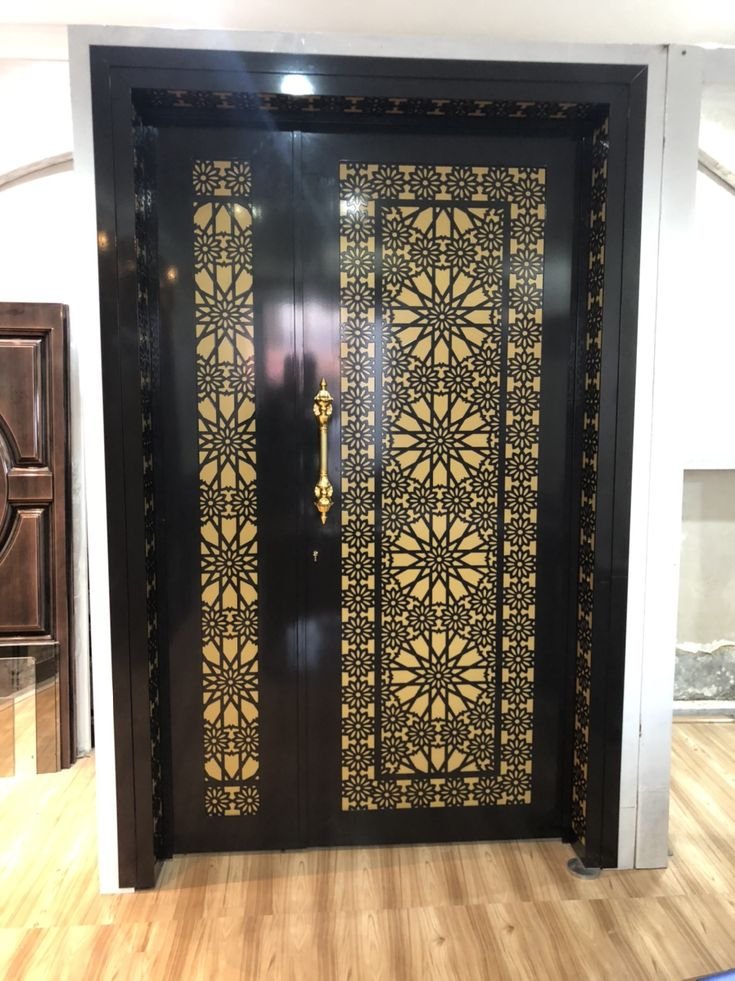 تركيب ابواب حديد قص ليزر