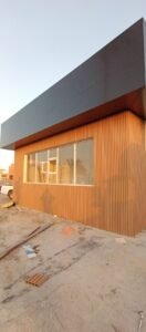 واجهات منازل بديل خشب 