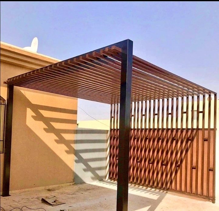 مظلات-تيوبات حديد